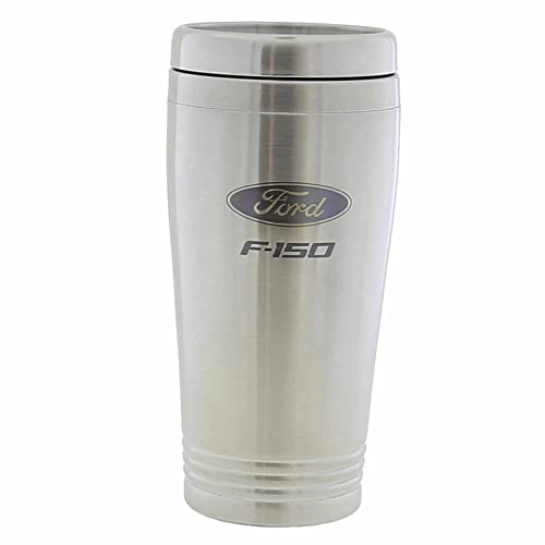 Ford F-150 Silver Stainless Steel Travel Mug