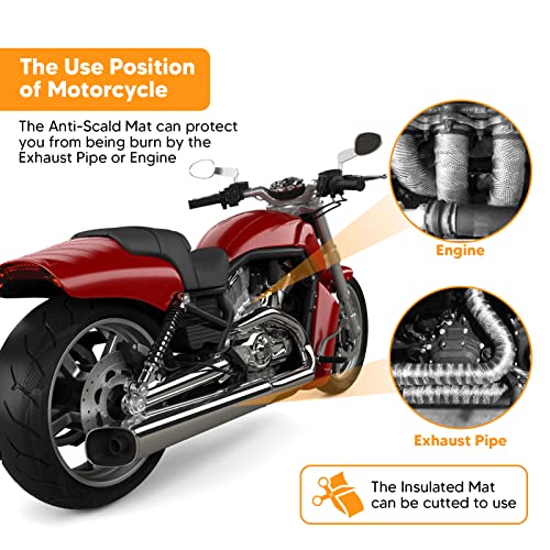 Mofun Car Engine Heat Sound Deadener Insulation Mat