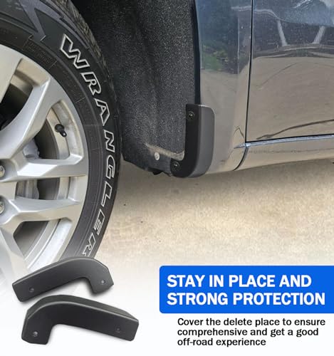 Chevy Silverado Mud Flap Deletes - Front & Rear