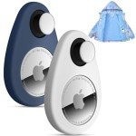 Lulaven Airtag Holder: Hidden 2-Pack GPS Tracker