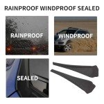 Car Accessories: Front Left + Right Windshield Wiper Cowl Trim for 2014-2020 Nissan Rouge