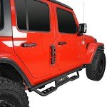 Hooke Road Wrangler JL Drop Down Side Steps