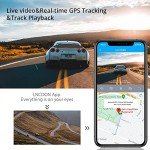 Jimi JC400P 4G Dual Dash Cam with GPS
