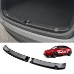 Tesla Model Y Rear Bumper Guard - Carbon Fiber
