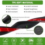 JONGCOVER Rubber Door Sill Guard Kit for Wrangler