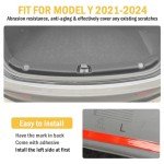 Tesla Model Y Rear Bumper Guard - Carbon Fiber