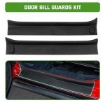 JONGCOVER Rubber Door Sill Guard Kit for Wrangler