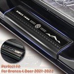 Ford Bronco Door Sill Protective Trim Stickers