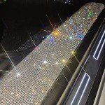 Rhinestone Crystal Car Door Entry Protectors - 4 Pack