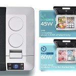 Portable 12V Car Fridge with APP Control