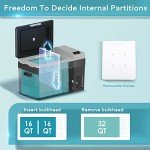 Portable 12V Car Fridge with APP Control