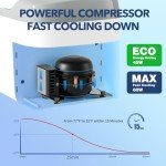 TREFAN 12V Portable Refrigerator for Car Camping