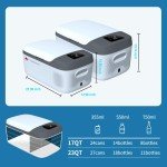 TREFAN 12V Portable Refrigerator for Car Camping