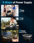 Portable 12V Car Fridge - 37 Quart Cooler