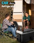 Portable 12V Car Fridge - 37 Quart Cooler