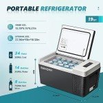 Portable 12V Car Fridge with APP Control