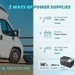 Portable 12V Car Fridge with APP Control