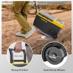 T-SUNiceM 12V Electric Car Fridge Cooler 28 Quart