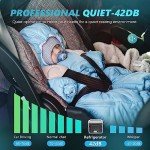 Portable 12V Car Fridge with APP Control