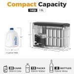 Setpower AB16 Portable 12V Fridge for Cars