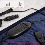 Heated Flannel Blanket for Cars and Trucks