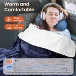 Heated Flannel Blanket for Cars and Trucks
