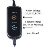 Heated Car Blanket with Auto Shutoff - Grey