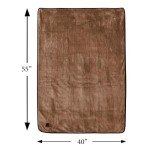 Heated Car Blanket with Auto Shutoff - Grey