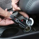 Heated Car Blanket with Auto Shutoff - Grey