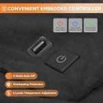 Westinghouse 12V Heated Car Blanket - Charcoal