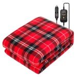 Portable Electric Heated Car Blanket for Travel