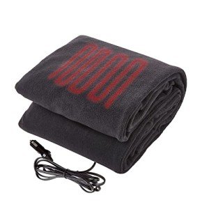 Heated 12V Electric Car Blanket - Fleece Comfort