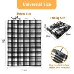 Heated Electric Car Blanket with Temperature Control