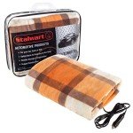 Stalwart 12-Volt Heated Car Blanket for All Vehicles