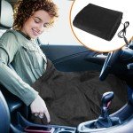 Portable Heated Car Blanket with Adjustable Heat Levels