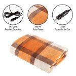 Stalwart 12-Volt Heated Car Blanket for All Vehicles