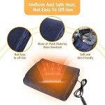 Portable Heated Car Blanket with Adjustable Heat Levels