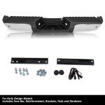 JSBOYAT Rear Bumper for Ford F250 F350 F450