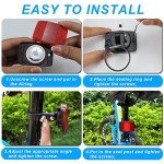 Airtag Bike Mount and Anti-Theft Holder (2 Pack)