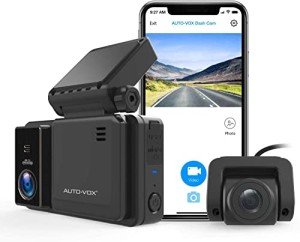 AUTO-VOX AD2 Dual Dash Cam with GPS