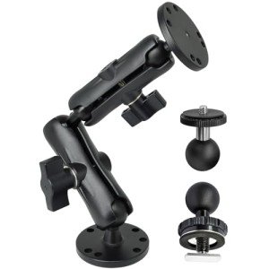 Aluminum Dual Arm Ball Mount for Track & Camera