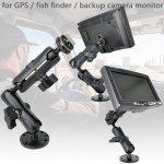 Aluminum Dual Arm Ball Mount for Track & Camera