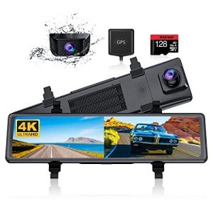 NexiGo D90 4K Dual-Sensor Mirror Dash Cam