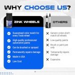 Tesla Model Y 20" Black Induction Rim Repair Kit