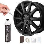 Gloss Black Wheel Touch Up Paint Repair Kit