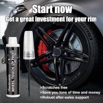 Gloss Black Wheel Touch Up Paint Repair Kit