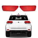 Rear Bumper Reflectors for Jeep Grand Cherokee, Dodge Journey, Compass