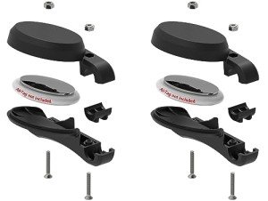 Airtag Hidden Bike Mount with Waterproof Holder - 2 Pack