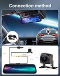 9.66" 1080P Dash Cam Rear View Mirror