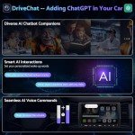 Double Din Car Stereo with Android Auto & Wireless CarPlay